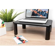 DIGITUS DA-90458 Állítható magasságú fekete monitor állvány