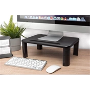 DIGITUS DA-90458 Állítható magasságú fekete monitor állvány