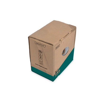 DIGITUS DK-1743-VH-050 Cat.7 S/FTP 1200MHz Dca LSZH 50m narancssárga fali kábel