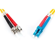 DIGITUS DK-2931-03 Duplex 2xLC + 2xST monomódusú OS2 9/125 LSOH 3m optikai patch kábel