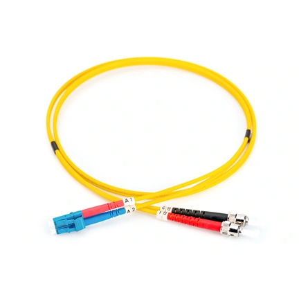 DIGITUS DK-2931-03 Duplex 2xLC + 2xST monomódusú OS2 9/125 LSOH 3m optikai patch kábel