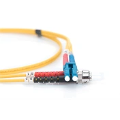 DIGITUS DK-2931-03 Duplex 2xLC + 2xST monomódusú OS2 9/125 LSOH 3m optikai patch kábel