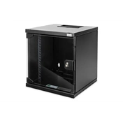 DIGITUS DN-10-SET-1-B 10" Komplett hálózati fekete rack szekrény készlet