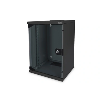 DIGITUS DN-10-SET-2-B 10" Komplett hálózati fekete rack szekrény készlet
