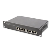 DIGITUS DN-10-SET-2-B 10" Komplett hálózati fekete rack szekrény készlet