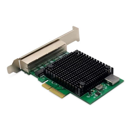 DIGITUS DN-10136 4 port PCI Express hálózati kártya Belső Ethernet 2.5 Gbit/s