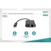 DIGITUS DN-3027 USB Type-C Gigabit Ethernet adapter