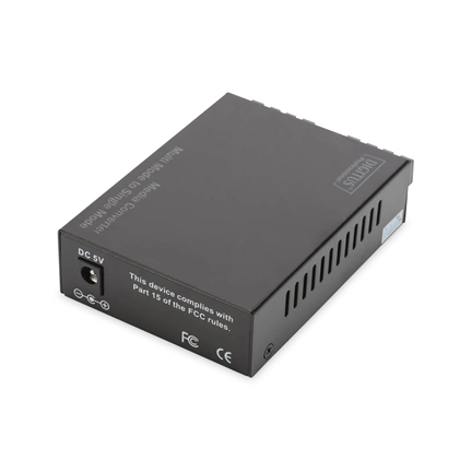 DIGITUS DN-82024 Fast Ethernet multimodusú/monomódusú 20km SC média konverter