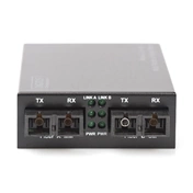 DIGITUS DN-82024 Fast Ethernet multimodusú/monomódusú 20km SC média konverter