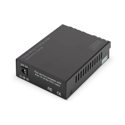 DIGITUS DN-82124 Gigabit multimodusú/monomódusú 20km SC média konverter