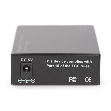 DIGITUS DN-82124 Gigabit multimodusú/monomódusú 20km SC média konverter
