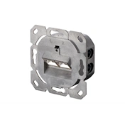 DIGITUS DN-9002-N Cat5E Modulo50 dupla falon kívüli aljzat 2xRJ45 árnyékolt csatlakozóval
