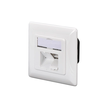 DIGITUS DN-9005-N Cat6 Modulo50 dupla süllyesztett aljzat 2xRJ45 árnyékolt csatlakozóval
