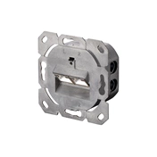 DIGITUS DN-9005-N Cat6 Modulo50 dupla süllyesztett aljzat 2xRJ45 árnyékolt csatlakozóval