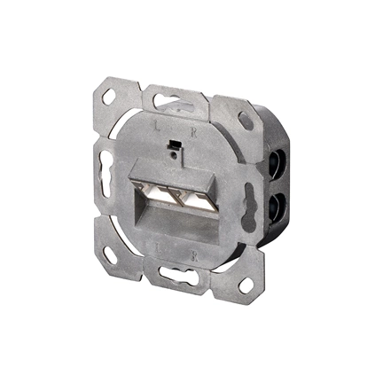 DIGITUS DN-9005-N Cat6 Modulo50 dupla süllyesztett aljzat 2xRJ45 árnyékolt csatlakozóval