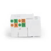 DIGITUS DN-93501 CAT5e árnyékolatlan LSA fekete Keystone Jack