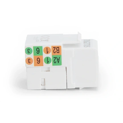 DIGITUS DN-93601 CAT6 árnyékolatlan LSA fekete Keystone Jack