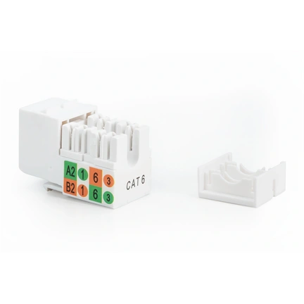 DIGITUS DN-93601 CAT6 árnyékolatlan LSA fekete Keystone Jack