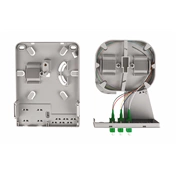 DIGITUS DN-949103 24 szálas 3x LC/APC duplex monomódusú OS2 IP54 FTTH elosztó doboz toldóval