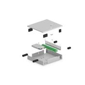 DIGITUS DN-96800M-2 48 szálas IP20 fali optikai üres elosztó doboz