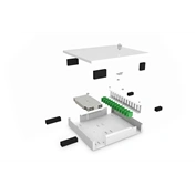 DIGITUS DN-96800S-2 24 szálas IP20 fali optikai üres elosztó doboz