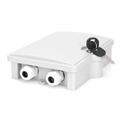 DIGITUS DN-968912 2x SC SX 2x LC DX IP65 kültéri optikai FTTH üres elosztó doboz