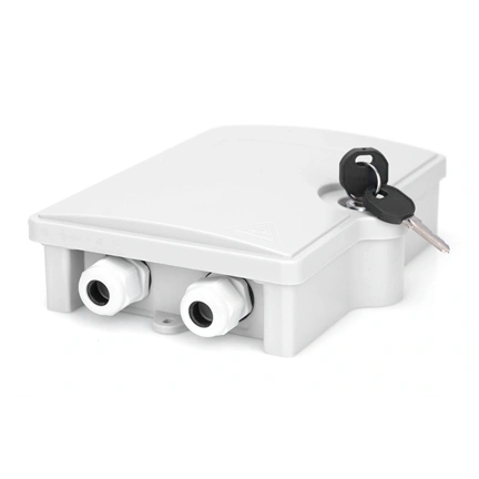 DIGITUS DN-968912 2x SC SX 2x LC DX IP65 kültéri optikai FTTH üres elosztó doboz