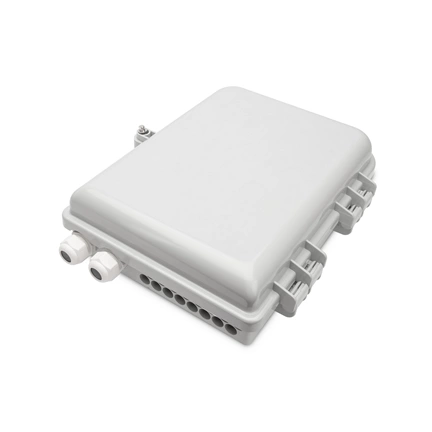 DIGITUS DN-968914 16 szálas 16x LC DX 16x SC SX IP65 kültéri optikai FTTH üres elosztó doboz