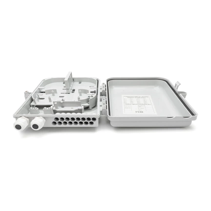 DIGITUS DN-968914 16 szálas 16x LC DX 16x SC SX IP65 kültéri optikai FTTH üres elosztó doboz