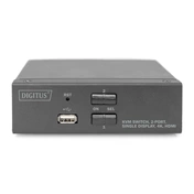 DIGITUS DS-12870 UHD 4K 30Hz 2 port Single Display HDMI KVM Switch