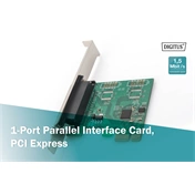 DIGITUS DS-30020-1 1 port párhuzamos DB25 PCIe hálózati kártya