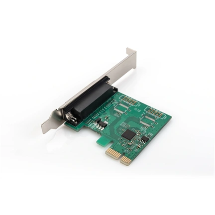 DIGITUS DS-30020-1 1 port párhuzamos DB25 PCIe hálózati kártya