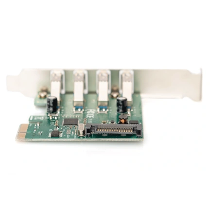DIGITUS DS-30221-1 4 Port USB 3.0 PCIe hálózati kártya