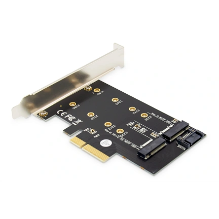 DIGITUS DS-33170 M.2 NGFF/NVMe SSD PCI Express 3.0 bővítőkártya