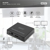 DIGITUS DS-45322 HDMI 4K 30Hz 1x2 Splitter