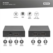 DIGITUS DS-46304 1x2 4K2K HDMI splitter