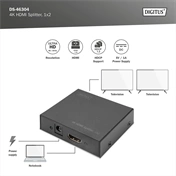 DIGITUS DS-46304 1x2 4K2K HDMI splitter