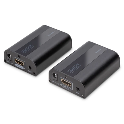 DIGITUS DS-55204 Extender HDMI up to 30m/60m Cat.6/7, 4K2K 60Hz UHD, HDCP 2.2, IR, audio (SET)