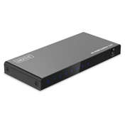 DIGITUS DS-55337 4 portos 4K/60Hz HDMI splitter