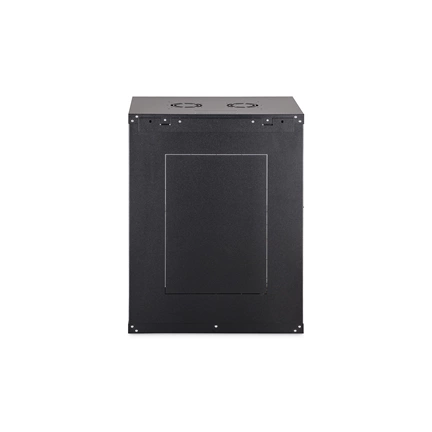 DIGITUS Dynamic Basic 19" 16U 789x600x450mm üvegajtós fekete fali rack szekrény