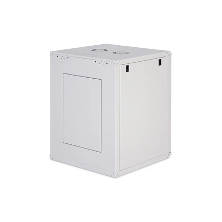 DIGITUS Dynamic Basic 19" 16U 789x600x600mm üvegajtós szürke fali rack szekrény