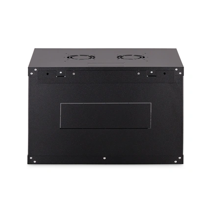 DIGITUS Dynamic Basic 19" 7U 385x600x450mm üvegajtós fekete fali rack szekrény