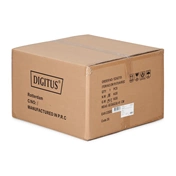 DIGITUS Dynamic Basic 19" 7U 389x600x600mm üvegajtós szürke fali rack szekrény