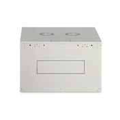DIGITUS Dynamic Basic 19" 7U 389x600x600mm üvegajtós szürke fali rack szekrény