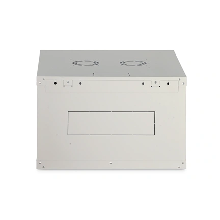 DIGITUS Dynamic Basic 19" 7U 389x600x600mm üvegajtós szürke fali rack szekrény