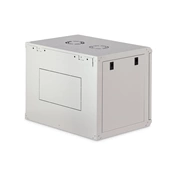 DIGITUS Dynamic Basic 19" 9U 478x600x450mm üvegajtós szürke fali rack szekrény