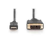 DIGITUS Full HD 60Hz DVI-D - HDMI type A kábel 3m