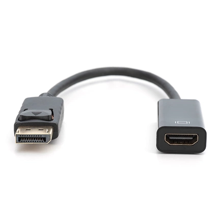 DIGITUS Full HD 60 Hz Dual-Mode 1.1a DisplayPort - HDMI type A Adapter 0,15m
