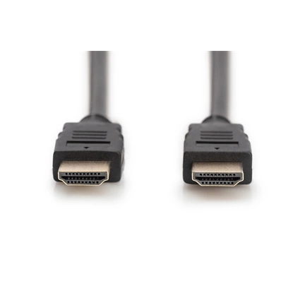 DIGITUS High Speed Premium UHD 4K 3D 60Hz 2.0 aranyozott Ethernet HDMI kábel 2m