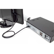 DIGITUS High Speed Premium UHD 4K 3D 60Hz 2.0 aranyozott Ethernet HDMI kábel 2m